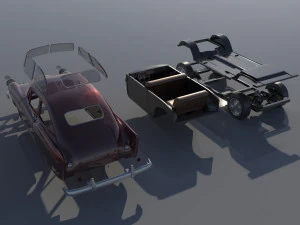 Henry J 1951 3D Print Model