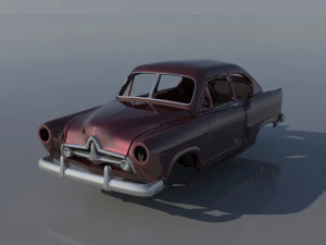 Henry J 1951 3D Print Model