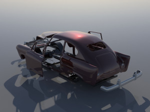 Henry J 1951 3D Print Model