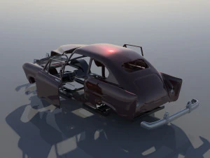 Henry J 1951 3D Print Model