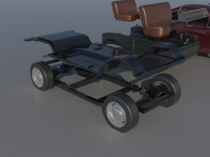 Henry J 1951 3D Print Model
