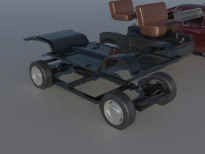 Henry J 1951 3D Print Model
