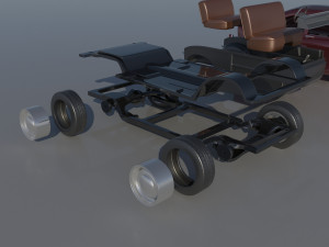 Henry J 1951 3D Print Model