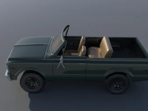 Chevrolet BLazer 1970 3D Print Model