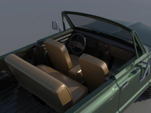 Chevrolet BLazer 1970 3D Print Model