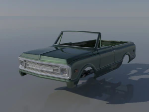 Chevrolet BLazer 1970 3D Print Model