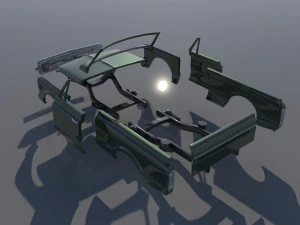 Chevrolet BLazer 1970 3D Print Model