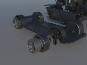 Mitsubishi Lancer Evolution 8 3D Принт Модель