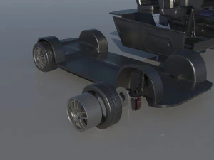 Mitsubishi Lancer Evolution 8 3D Print Model