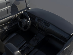 Mitsubishi Lancer Evolution 8 Wagon 3D Print Model