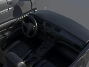 Mitsubishi Lancer Evolution 8 Wagon 3D Print Model