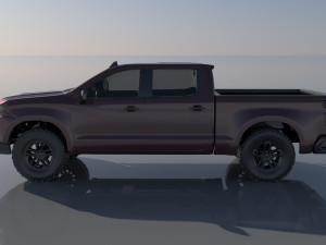 Chevrolet Silverado 1500 2022 3D 프린트 모델