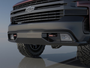 Chevrolet Silverado 1500 2022 3D 프린트 모델