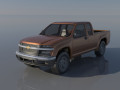 Chevrolet Colorado 2005 Extended Cab 3D Print Model