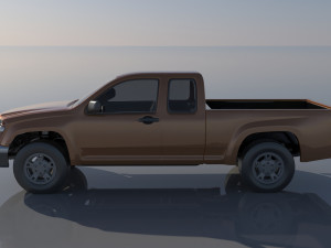 Chevrolet Colorado 2005 Extended Cab 3D 프린트 모델