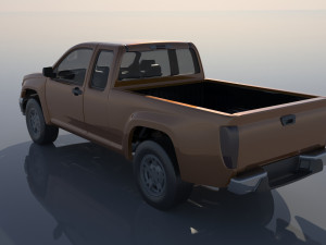 Chevrolet Colorado 2005 Extended Cab 3D 프린트 모델