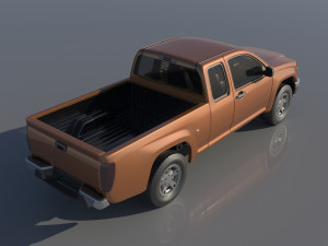 Chevrolet Colorado 2005 Extended Cab 3D 프린트 모델