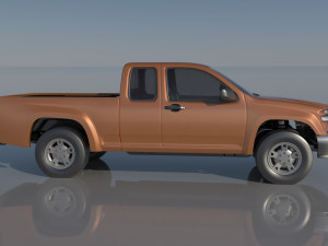 Chevrolet Colorado 2005 Extended Cab 3D 프린트 모델