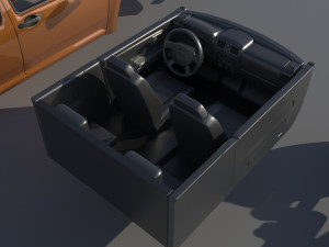 Chevrolet Colorado 2005 Extended Cab 3D 프린트 모델