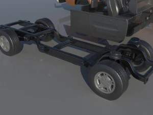 Chevrolet Colorado 2005 Extended Cab 3D Print Model