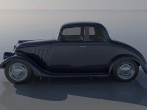 Willys Coupe 1933 3D Print Model