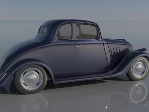 Willys Coupe 1933 3D Print Model