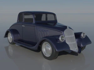 Willys Coupe 1933 3D Print Model