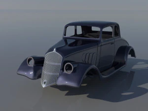 Willys Coupe 1933 3D Print Model