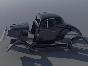 Willys Coupe 1933 3D Print Model