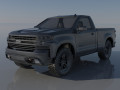 Chevrolet Silverado 1500 Regular Cab 2022 3D Print Model