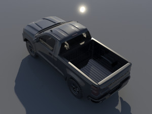 Chevrolet Silverado 1500 Regular Cab 2022 3D Принт Модель