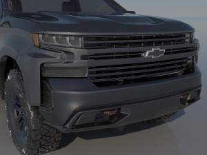 Chevrolet Silverado 1500 Regular Cab 2022 3D Принт Модель