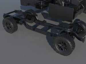 Chevrolet Silverado 1500 Regular Cab 2022 3D Print Model