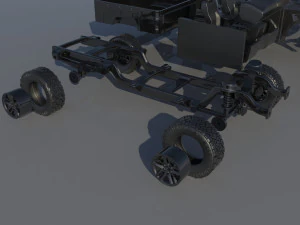 Chevrolet Silverado 1500 Regular Cab 2022 3D Print Model