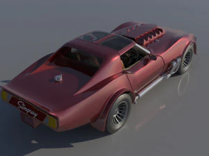 Chevrolet Corvette Summer 3D Print Model