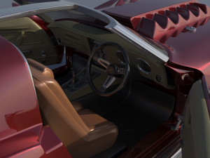Chevrolet Corvette Summer 3Dプリントモデル