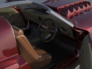 Chevrolet Corvette Summer 3D Print Model