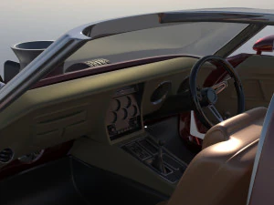 Chevrolet Corvette Summer 3D Print Model