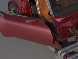 Chevrolet Corvette Summer 3Dプリントモデル