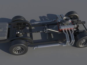 Chevrolet Corvette Summer 3Dプリントモデル