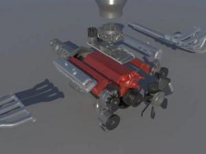Chevrolet Corvette Summer 3D Print Model