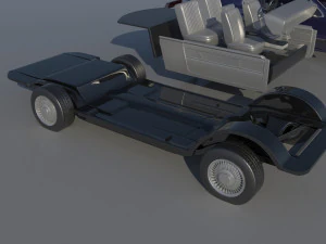 Fo-rd Thunderbird 1983 3D Print Model