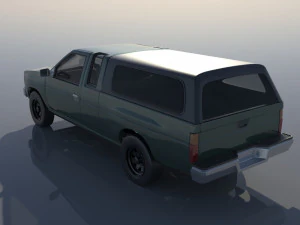 Nissan Hardbody D21 Extended Cab 1994 3D Print Model