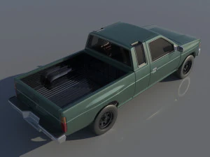 Nissan Hardbody D21 Extended Cab 1994 3D Print Model