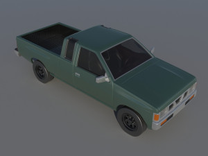 Nissan Hardbody D21 Extended Cab 1994 Modèles 3D en vedette