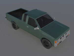Nissan Hardbody D21 Extended Cab 1994 3D Print Model