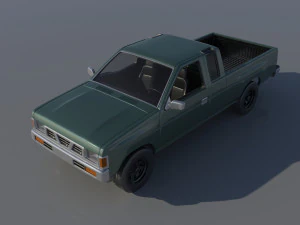 Nissan Hardbody D21 Extended Cab 1994 3D Print Model