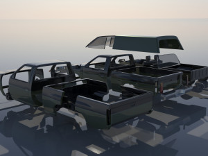 Nissan Hardbody D21 1994 3D Print Model
