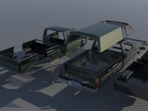 Nissan Hardbody D21 1994 3D Print Model