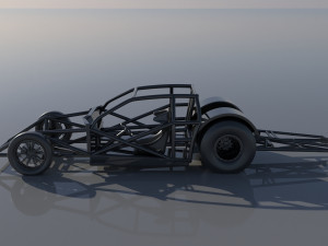 Chevrolet Cobalt Pro Mod Modello di stampa 3D